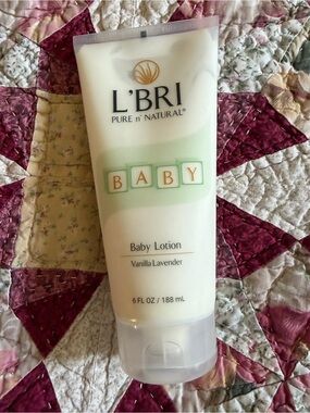 Baby Vanilla Lavender Lotion - Gentle White/Green Baby Moisturizer